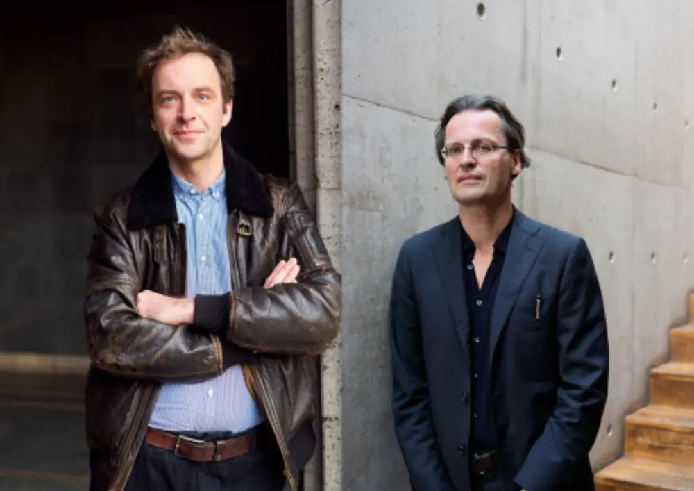 Poster: »wieder sprechen«: Diskussion mit Bernhard Pörksen (»Zuhören«) und Nils C. Kumkar (»Polarisierung«)