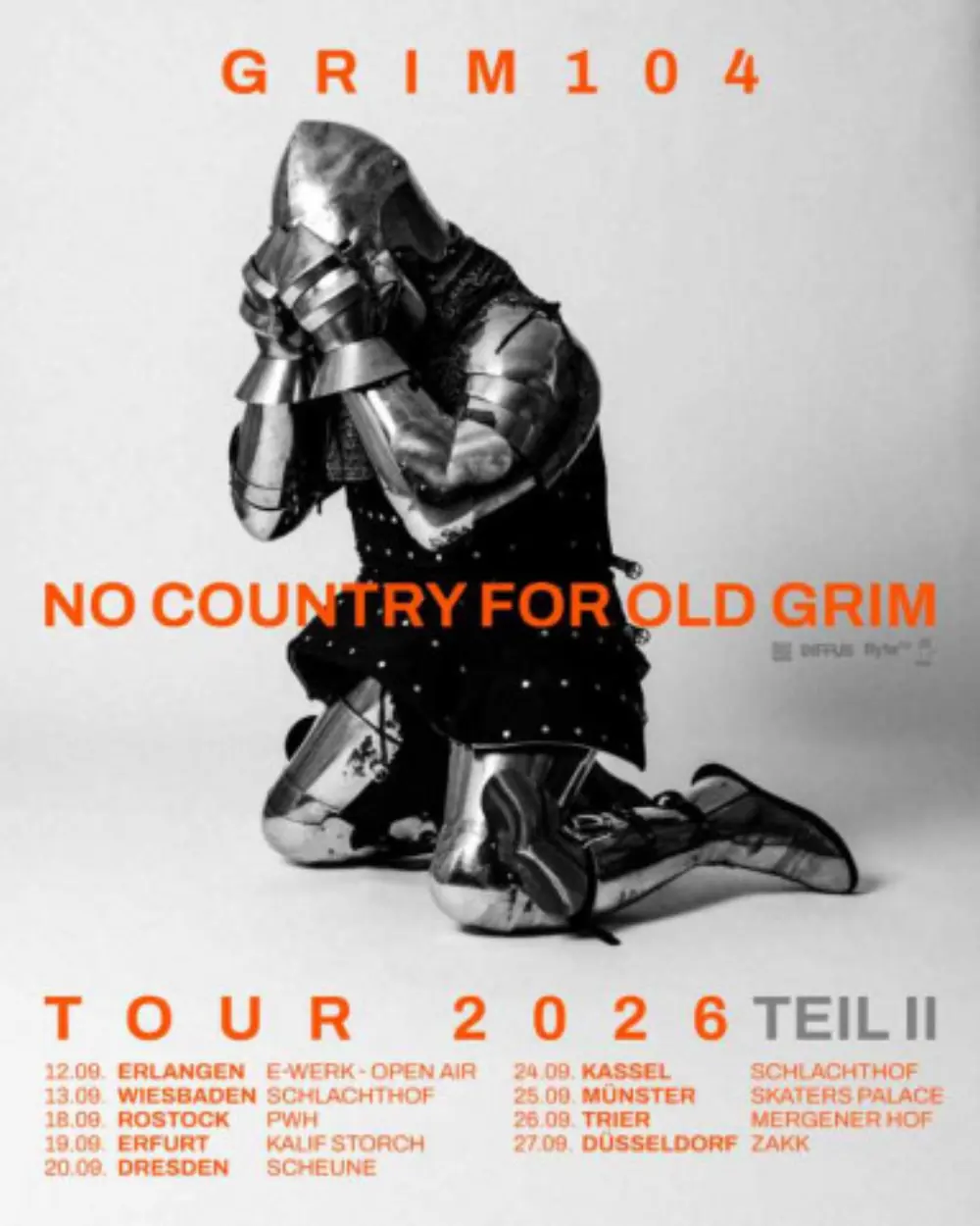 Grim104–No Country For Old GrimTour 2026.