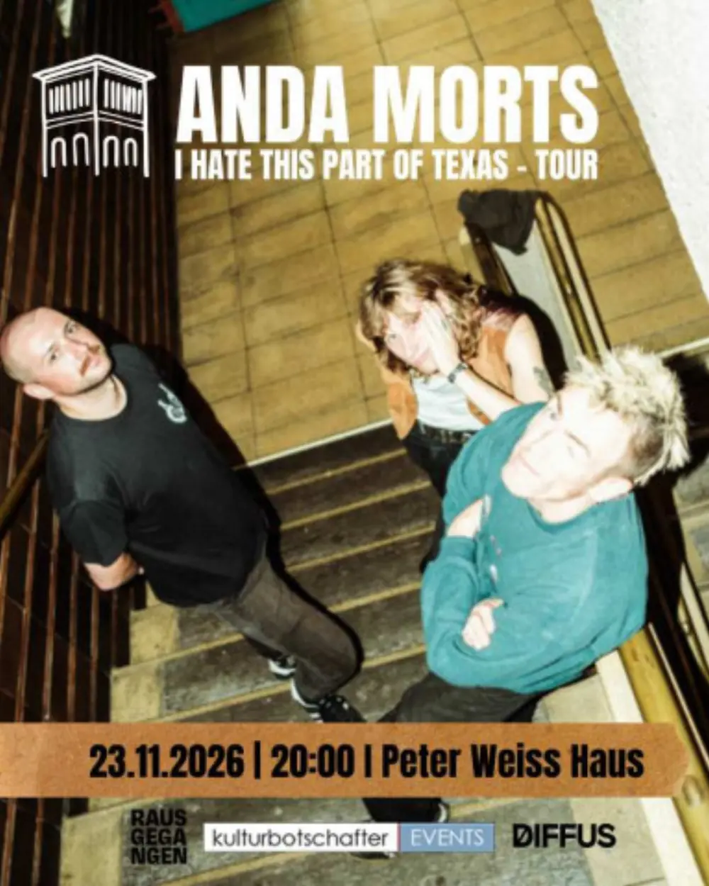 Anda Morts:  I hate this part of Texas - Tour