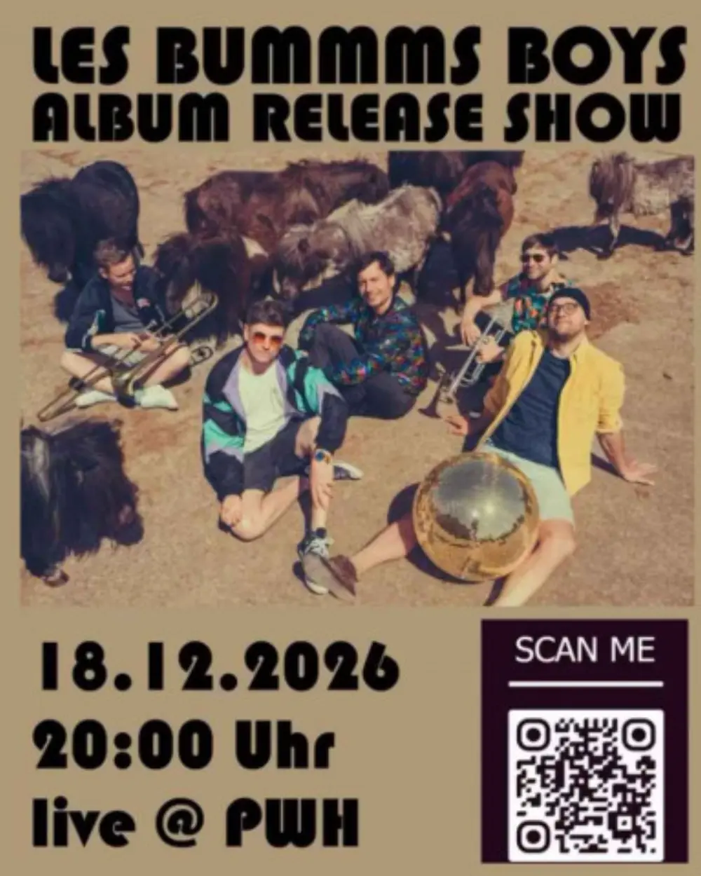 LES BUMMMS BOYS - ALBUM RELEASE SHOW