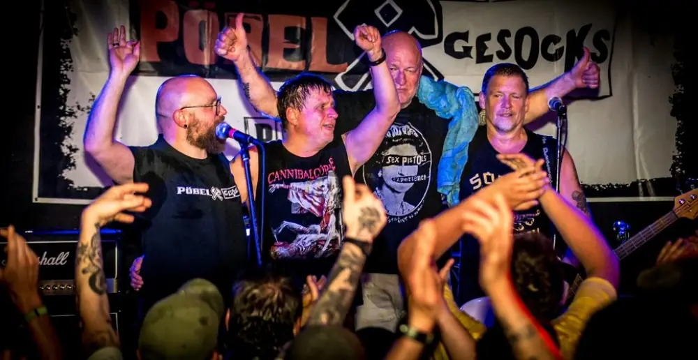 HERE ARE THE PUNKS w/ 4 Promille, Pöbel & Gesocks, Oi!Sturm Asozial